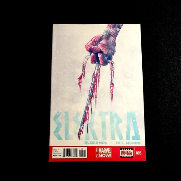 Marvel Comics Elektra 5 Oct 2014 Book Collector Bagged Boarded Blackman - Picture 1 of 2